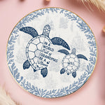 Custom Full-Print Round Jewelry Dish - Personalized Birthday Gifts For Grandma, Grandparent - In A World Full Of Grandmas Be A Nana