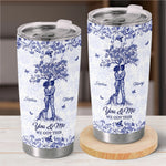 Custom Name Couple Gifts - Personalized Tumbler