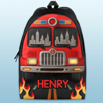 Custom Kids Backpack - Personalized Back To School Gifts For Kids - Racing To Save The Day