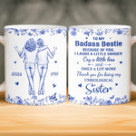 Custom Mug - Personalized Best Friend Birthday Gifts For Women - Living The Bestie Life