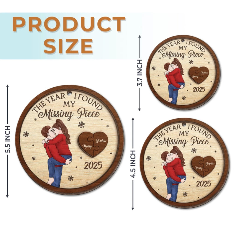 Your Love Is The Best Gift I Could Ever Receive - Couple Personalized Custom Ornament - Wood Custom Shaped - Christmas Gift For Husband Wife, Anniversary