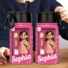 Custom Photo 3D Inflated Effect Printed Kids Water Bottle - Personalized Back To School Gifts For Kids - Let’s Make This School Year Magical