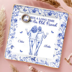 Custom Full-Print Jewelry Dish - Personalized Best Friend Birthday Gifts For Best Friends, Sisters, BFF  - A Bond That Lasts Forever