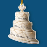 Custom Acrylic Ornament - Personalized Anniversary Christmas Wedding Gifts For Couple, Husband, Wife - Our Love Story, Freshly Baked