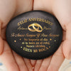 Roca Impresa Personalizada - Regalos Personalizados de Aniversario y Boda para Esposo y Esposa, Él y Ella - El Amor Crece Con El Tiempo