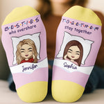 Custom Name Bestie Gifts for Women - Personalized Middle Tube Socks