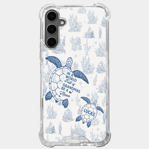 Custom Clear Phone Case - Personalized Birthday Gifts For Mom, Grandma - Stand Out, Be The Nana