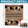 Custom Magnetic Mailbox Cover - Personalized  Birthday Gifts For Dog Cat Lovers, Dog Dad And Mom, Cat Owners - Fur Family Lives Here
