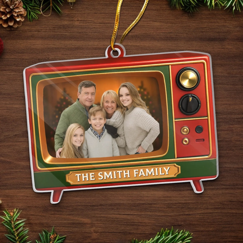 Custom Photo Acrylic Ornament - Personalized Christmas Birthday Gifts For Mom, Dad, Kids - Bringing Family Moments To Screen