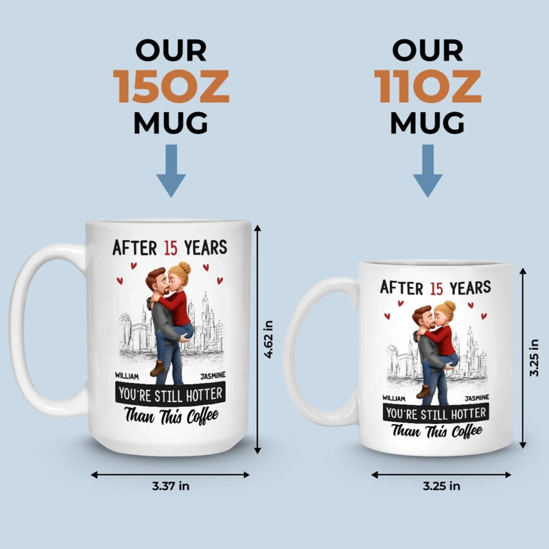 Custom Mug - Personalized Anniversary Wedding Gifts For Husband And Wife, Him And Her - You’re My Forever Brew