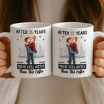 Custom Mug - Personalized Anniversary Wedding Gifts For Husband And Wife, Him And Her - You’re My Forever Brew