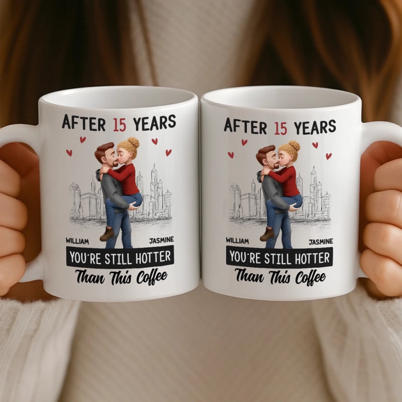 Custom Mug - Personalized Anniversary Wedding Gifts For Husband And Wife, Him And Her - You’re My Forever Brew