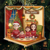 Custom Acrylic Ornament - Personalized Christmas Birthday Gifts For Mom, Dad, Kids - Home For The Holidays Always