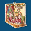 Custom Acrylic Ornament - Personalized Christmas Birthday Gifts For Mom, Dad, Kids - Home For The Holidays Always