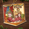 Custom Acrylic Ornament - Personalized Christmas Birthday Gifts For Mom, Dad, Kids - Home For The Holidays Always