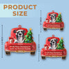 Custom Acrylic Ornament - Personalized Christmas Birthday Gifts For Dog Lovers, Dog Dad And Mom - My Forever Home, My First Christmas