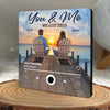 Custom Music Fridge Magnet That Can Play Songs - Personalized Anniversary Wedding Gifts For Husband And Wife, Him And Her - Loving You On Repeat