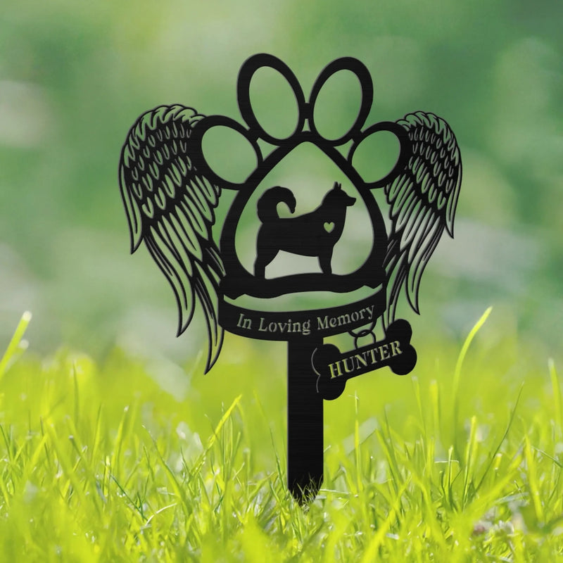 Custom Metal Garden Stake - Personalized Pet Memorial Sympathy Gifts For Dogs, Cats - Forever In Our Hearts
