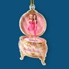 Custom Photo Acrylic Ornament - Personalized Christmas Best Friend Birthday Gifts For Women, Besties, Sisters, BFF - Forever Besties In Pink