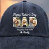 Custom Photo You're Pawsome, Even When I'm A Mess - Family Personalized Custom Vintage Washed Denim Baseball Cap - Father's Day, Gift For Pet Owners, Pet Lovers