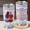Custom Tumbler - Personalized Birthday Gifts For Mom, Grandma, Daughter, Granddaughter - Unstoppable Like You Are