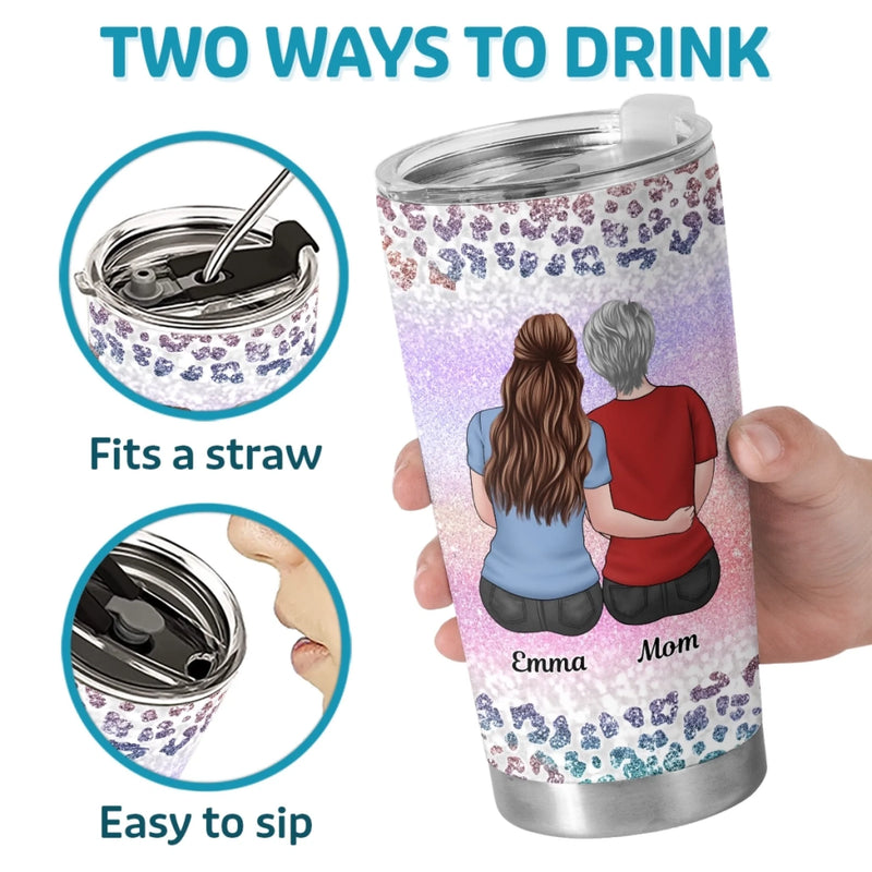 Custom Tumbler - Personalized Birthday Gifts For Mom, Grandma, Daughter, Granddaughter - Unstoppable Like You Are