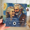 Custom Photo Music Fridge Magnet That Can Play Songs - Personalized Anniversary Wedding Gifts For Husband And Wife, Him And Her - Our Story In Every Note