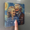 Custom Photo Music Fridge Magnet That Can Play Songs - Personalized Anniversary Wedding Gifts For Husband And Wife, Him And Her - Our Story In Every Note