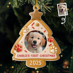Custom Pet Photo Christmas Gifts for Dog Lovers - Personalized Ornament