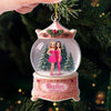 Custom Photo Acrylic Ornament - Personalized Christmas Best Friend Birthday Gifts For Women, Besties, Sisters, BFF - Snowy Days, Endless Friendship