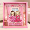 Custom Acrylic Plaque - Personalized Best Friend Birthday Gifts For Women, Besties, Sisters, BFF - Besties Forever In Style