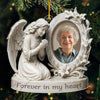 Custom Photo Acrylic Ornament - Personalized Memorial Sympathy Gifts For Loss Of Mom, Dad - A Beautiful Soul Remembered