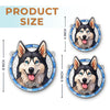Custom Photo Window Hanging Suncatcher Ornament - Personalized Pet Memorial Sympathy Gifts For Dogs, Cats - Every Day Is A Pet Day
