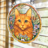 Custom Photo Window Hanging Suncatcher Ornament - Personalized Pet Memorial Sympathy Gifts For Dogs, Cats - Furry Friend, Sunny Window