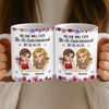 Custom Mug - Personalized Best Friend Birthday Gifts For Women, Besties, Sisters, BFF - Partners In Wine And Chaos