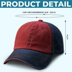 Custom Embroidered Effect Washed Denim Baseball Cap - Personalized Birthday Gifts For Dog Cat Lovers, Dog Dad And Mom, Cat Owners - Best Dog Mom Ever