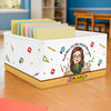 Custom Classroom Decor Book Storage Organizer - Personalized Back To School Gifts For Teachers - Teach Them, Love Them, Watch Them Grow