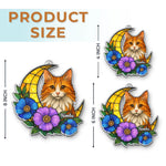 Custom Pet Photo Cat Lover Gifts - Personalized Acrylic Suncatcher Ornament
