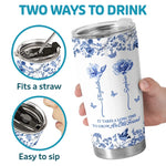 Custom Tumbler - Personalized Best Friend Christmas Birthday Gifts For BFF, Best Friends, Sisters - Growing Together Through The Years