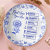 Custom Full-Print Round Jewelry Dish - Personalized Best Friend Birthday Gifts For Women, Besties, Sisters, BFF - Faith Defines You