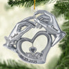Custom Acrylic Ornament - Personalized Anniversary Christmas Wedding Gifts For Husband And Wife, Him And Her - A Love To Cherish Forever