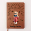 Custom Leather Journal - Personalized Bookish Gifts For Book Lovers, Bookworms, Readers - Collecting Bookish Moments