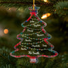 Custom Acrylic Ornament - Personalized Christmas Birthday Gifts For Mom, Dad, Kids - Family Roots, Festive Fruits