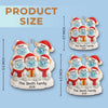 Custom Acrylic Ornament - Personalized Christmas Birthday Gifts For Mom, Dad, Kids - Our Merry Bunch