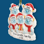 Custom Name Christmas Family Gifts - Personalized Ornament