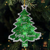 Custom Acrylic Ornament - Personalized Christmas Best Friend Birthday Gifts For Women, Besties, Sisters, BFF - Shining With Friendship