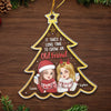 Custom Acrylic Ornament - Personalized Christmas Best Friend Birthday Gifts For Women, Besties, Sisters, BFF - Growing Old Friends Together