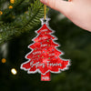 Custom Acrylic Ornament - Personalized Christmas Best Friend Birthday Gifts For Women, Besties, Sisters, BFF - Shining With Friendship