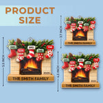 Custom Acrylic Ornament - Personalized Christmas Birthday Gifts For Family - Our Merry Stockings