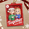 Custom Acrylic Ornament - Personalized Anniversary Christmas Wedding Gifts For Husband And Wife, Him And Her - Christmas Is Better With You